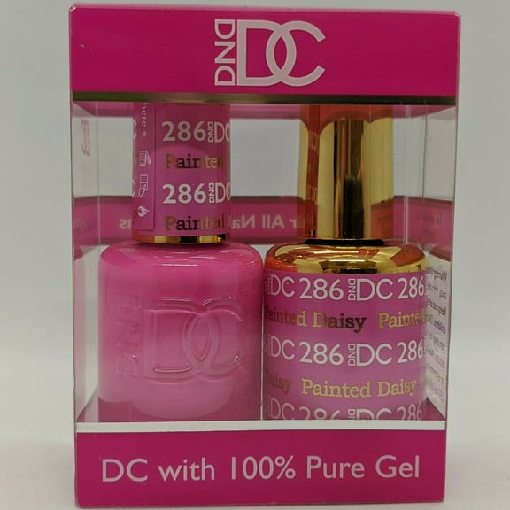 DND - DC Duo Soak off Gel & Matching nail polish, #286 - Painted Daisy