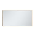 thumbnail image 3 of Metal frame rectangle mirror 20 inch in Sliver, 3 of 7