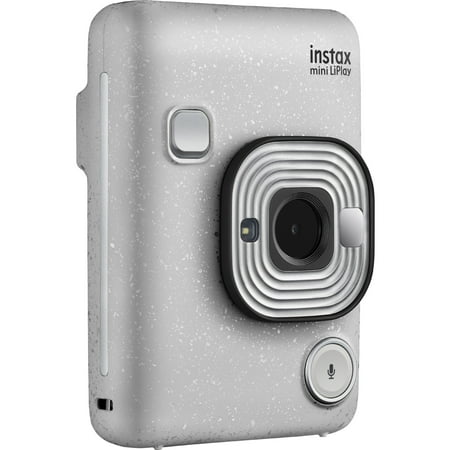 Fujifilm - INSTAX MINI LiPlay Instant Film Camera - Stone White