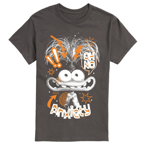 Inside Out 2 - Doodle Portrait - Men's Short Sleeve Graphic T-Shirt