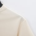 thumbnail image 6 of QUINDOS Polo Mens Shirts Big and Tall Casual Collared Short Sleeve Shirts Solid Patchwork Golf Waffle Loose T-shirts, 6 of 9