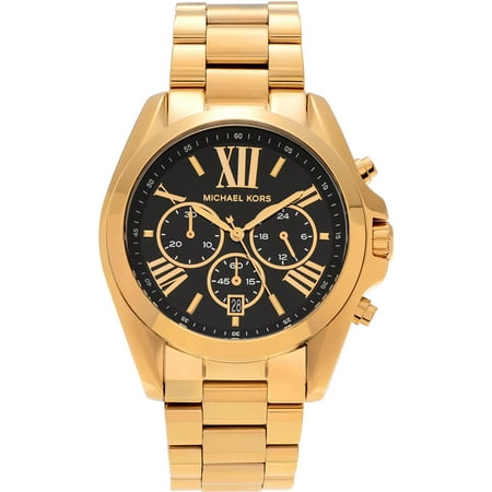 Michael Kors Men's Gold-Tone Stainless Steel MK5739 Chronograph Dress Watch, Bracelet
