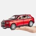 thumbnail image 6 of CHUNYAN 1/24 Rolls-Royce Cullinan Model Car, Alloy Die Casting Collectible Pull Back Toy Car with Sound and Light for Kids Boy Girl Birthday Gift, 6 of 7