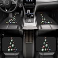 thumbnail image 6 of Sikiie Happy New Year Car Foot Mat Set of 4 Pieces Basics Universal Fit Rubber Carpet Floor Mats For Car SUV Van & Truck, 26.8"L x 17.3"W (Front), 13"L x 17.3"W(Rear), 6 of 6