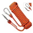 thumbnail image 4 of 12mm 10m 33ft Outdoor Climbing Rope Safety Climbing Rope for Mountaineering Escape Orange Blue, 4 of 17