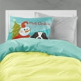 thumbnail image 2 of Carolines Treasures BB1866PILLOWCASE Snowman with Saint Bernard Fabric Standard Pillowcase Standard multicolor, 2 of 2