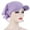 Light Purple, variant on Visland Versatility Newsboy Hat-Caps for Women with Chemo Cancer Hair Loss