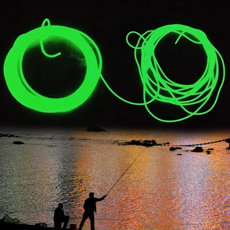 Night Fishing Hook Glow In Dark String Hooks 16 24# Luminous