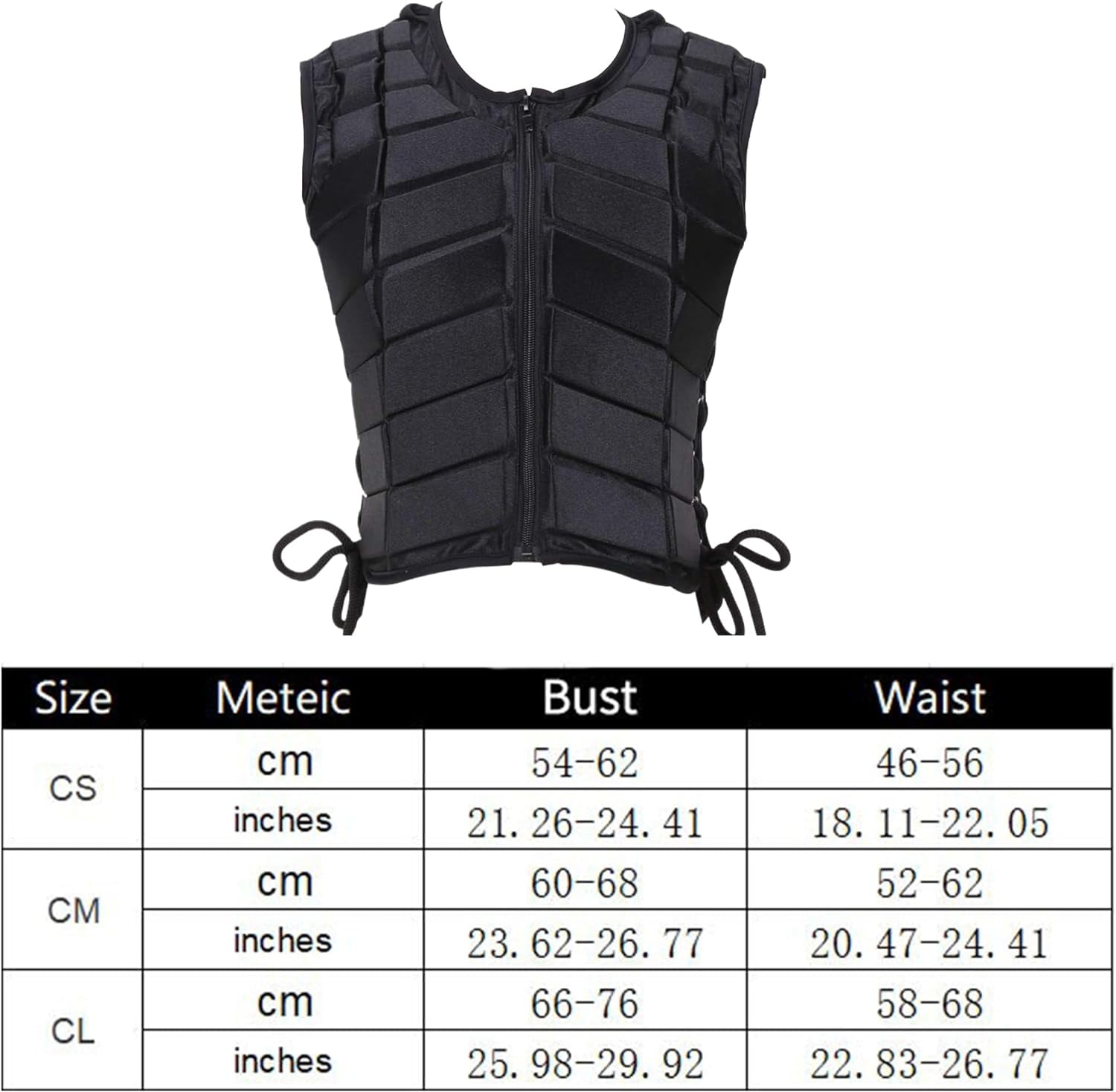 Kids Horse Riding Protective Vest:Equestrian Safety Vest for Riding Training,Equestrian Vest Body Protector Gear,Horse Riding Vest for Boys Girls,Comfortable,Shock Absorption