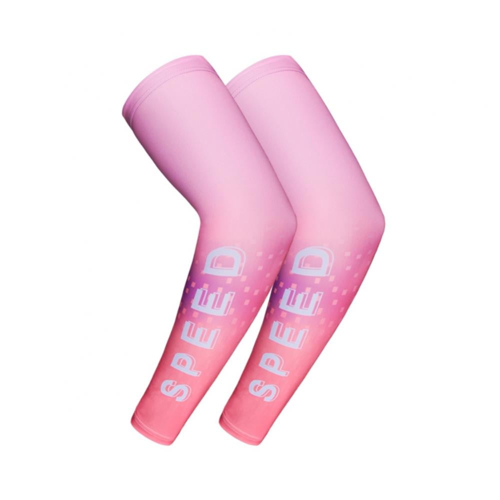 Details about   UV Arm Sleeves 4 Pairs Pink Universal Fit Sleeves to Protect Your Skin from 
