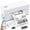 White, variant on Ptlahmri Label Printer, 4x6 Thermal Shipping Label Printer, White, Wired Bluetooth, Compatible with Smartphone, Windows, for Small Business & Packages