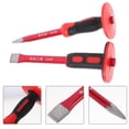thumbnail image 3 of 1 Set Concrete Chisel 300mm Rock Chisel Set Masonry Tool Heavy Duty Chisel Tool, 3 of 8