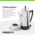 thumbnail image 6 of Open Box Presto Stainless Steel Coffee Maker, 12 Cup Robust Percolator Coffee, 6 of 11