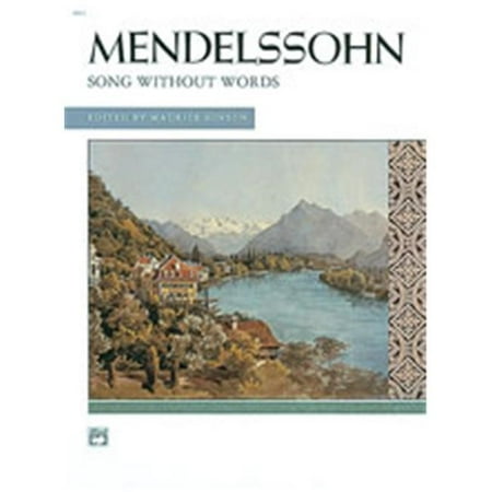 Alfred 00-4860C Songs without Words- Complete - Music Book