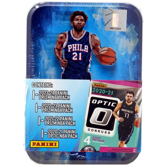 Panini NBA Panini Prizm Joel Embid Trading Card COLLECTOR Tin (4 Packs)