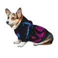 thumbnail image 7 of Haiem Futuristic Purple Panther A、 for Winter Dog Hoodie Sweatshirts with Pockets Warm Dog Clothes for Small Dogs Chihuahua-X-Large, 7 of 7