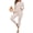 Apricot, variant on Thermal Underwear for Women Long Johns with Fleece Lined, Base Layer Women Cold Weather Top Bottom