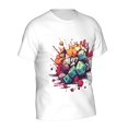 thumbnail image 3 of Generic Funny Graphic Tees T-shirts Men's Short Sleeve Full Print T-shirt 3XL, 3 of 8