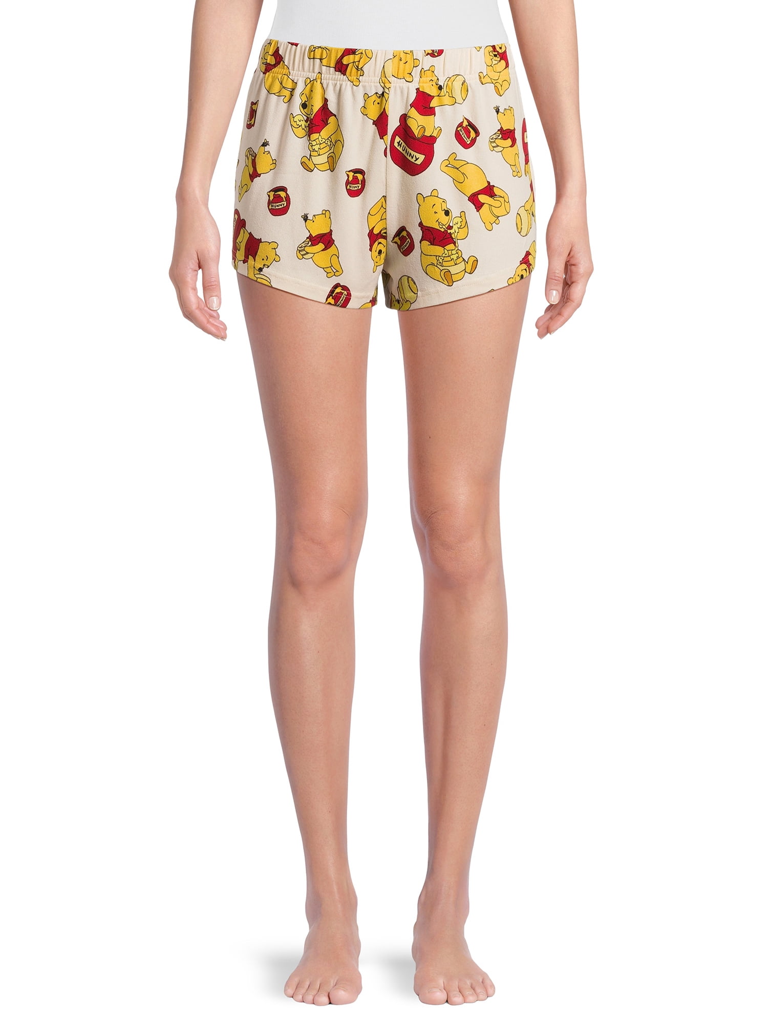 Winnie the Pooh Women's Print Sleep Shorts, 2-Pack, Sizes XS-3X