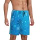 thumbnail image 2 of Fotbe Winter With Snowflakes Pantalones Cortos de Pijama para Hombre, Ropa de Dormir, Pantalones de Pijama Cortos para Hombre-Small, 2 of 6