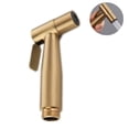 thumbnail image 4 of Handheld Bidet Sprayer Set Stainless Steel Spray Gun Shower Handheld Golden Toilet Bidet Faucet Sprayer Shower Nozzle Single Bidet Smile Home, 4 of 9