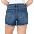 thumbnail image 2 of Seven7 Women's Denim Frayed Hem Slim Fit Weekend Short (Gloss, 4), 2 of 3