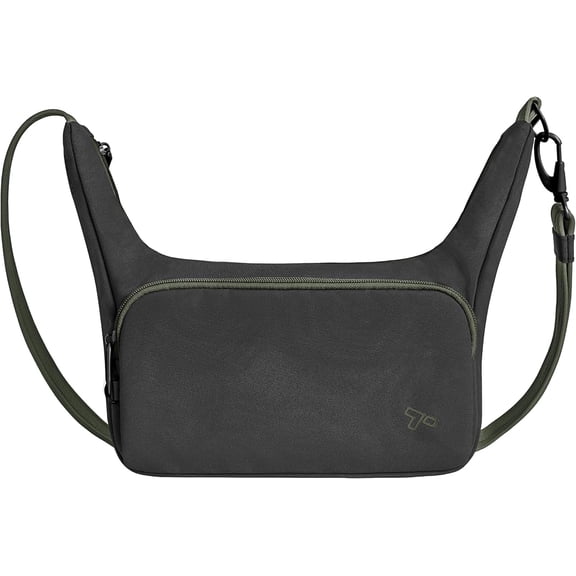 Travelon Anti-Theft The Voyages East/West Crossbody, Black