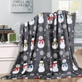 thumbnail image 4 of Plazatex MicroPlush Golden Printed Holiday Throw Blanket - 50x60", Multi, 4 of 11
