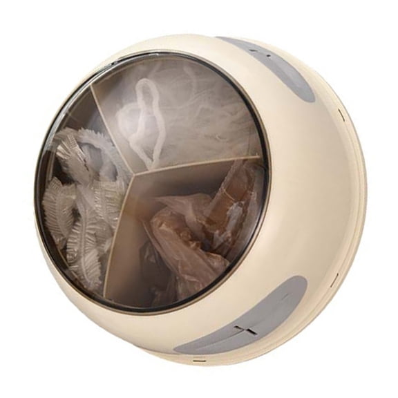 Space Efficient Plastic Film Storage Box With Wall Mounting System Easy Installation Plastic Wrap Holder For Renters