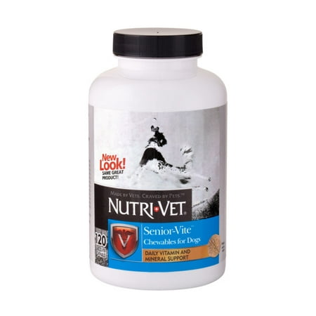Nutri-Vet Senior-Vite Chewables 120ct