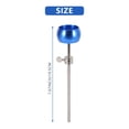 thumbnail image 6 of 2Pcs Drum Pedal Beater Aluminum Alloy Hammer Head Percussion Instrument Accessory Parts,Blue, 6 of 8