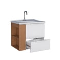 thumbnail image 4 of Mueble de Baño Madik con Lavabo y Estante Lateral Izquierdo Color Blanco 102873, 4 of 6