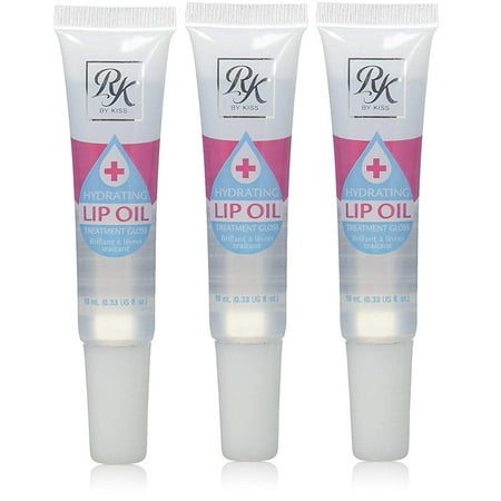Ruby Kisses Hydrating Lip Oil Treatment Gloss (RL001) 0.34oz CLEAR 3