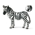 thumbnail image 3 of 1/4Pcs Simulation Zebra Wild Animal Model Figurine Desktop Ornament Kids Toy, 3 of 10