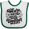 thumbnail image 3 of Inktastic Inspirational We Are All In This Together Boys or Girls Baby Bib, 3 of 4
