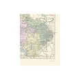 thumbnail image 2 of Historic Map - Leitrim County Ireland - Bartholomew 1882 - Vintage Wall Art, 2 of 4
