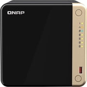 QNAP Turbo NAS TS-464-8G SAN/NAS Storage System - 1 Celeron N5095 Quad-core (4 Core) - 4 x HDD Supported - 0 x HDD Installed - 4 x SSD Supported - 0 x SSD Installed - 8 GB RAM DDR4 SDRAM - Serial A...