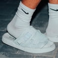 thumbnail image 1 of lightning draco White Slide Sandals, 1 of 5