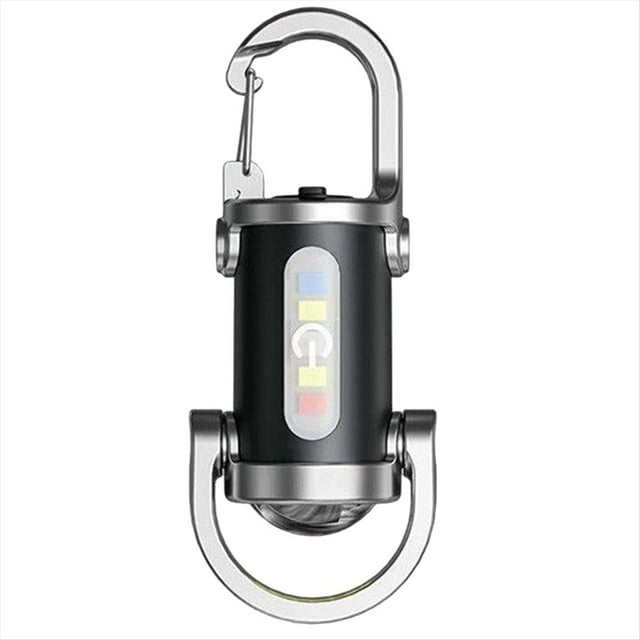 Mini Linterna Tipo C de Carga Rápida, Luz Multifuncional para Emergencias Al Aire Libre, Uso Diario.