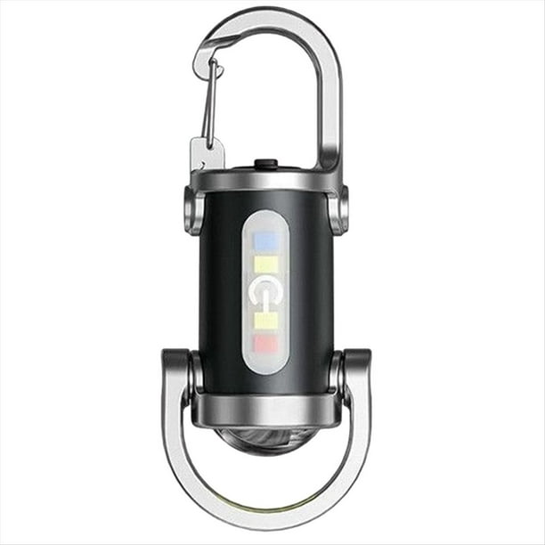 Mini Linterna Tipo C de Carga Rápida, Luz Multifuncional para Emergencias Al Aire Libre, Uso Diario.