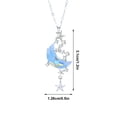 thumbnail image 4 of Xihbxyly Collar Galaxy, Impresionante Colgante con Borla para Clavícula, Atractiva Joya de Aleación, Ideal para Bodas, Fiestas y Banquetes, Accesorio de Moda para Mujer, Un Regalo Único., 4 of 7