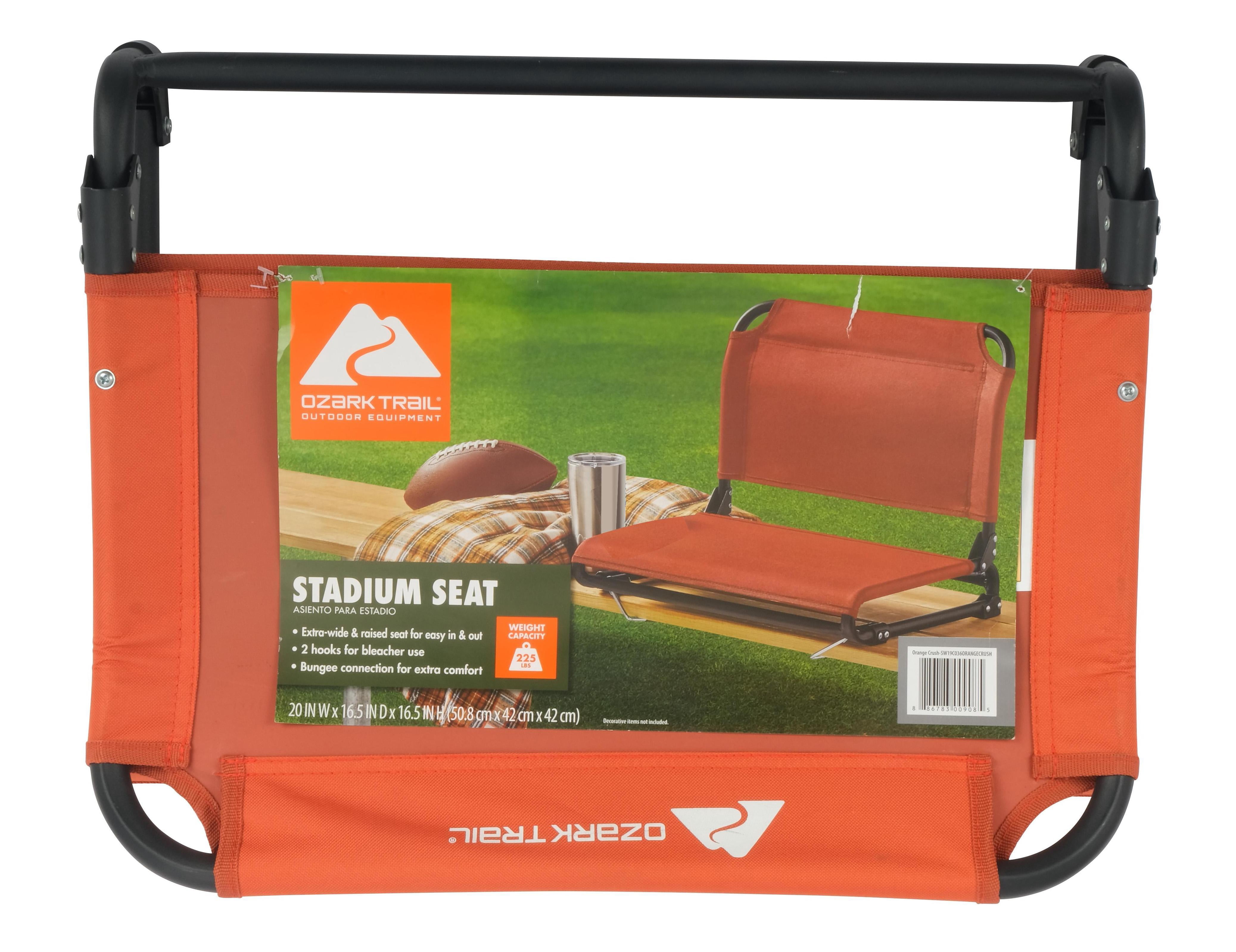 Ozark Trail Stadium Seat, Orange Crush