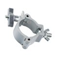 thumbnail image 2 of Justharion Durable Alloy Wrap Around Clamp for Club Exhibition Event Stylish Lighting Hook Mount Silver T master 1Set, 2 of 6