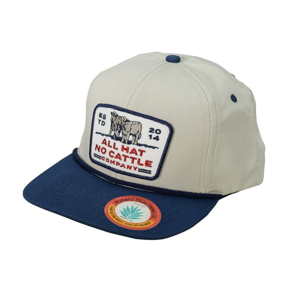 Sendero Provisions Co. Embroidered Patch All Hat No Cattle Snapback Hat
