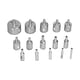 thumbnail image 1 of Kit De Brocas De Diamante De 6 A 50 Mm, 15 Piezas/juego De Cortadores De Agujeros De Mármol De Cerámica Para Azulejos, Vidrio, Granito, Porcelana Cerámica, 1 of 14