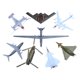 thumbnail image 2 of á artesanía 4D moderno modelos auto ensambdo modelo de aviación rompecabezas para accesorios de fotografía/Decoración Hugo juguetes de montaje de aviones, 2 of 7