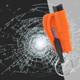 thumbnail image 1 of Martillo De Emergencia Martillo de seguridad interruptor de ventana de escape de emergencia para coche con llavero (naranja) Sywqhk Para estrenar, 1 of 5