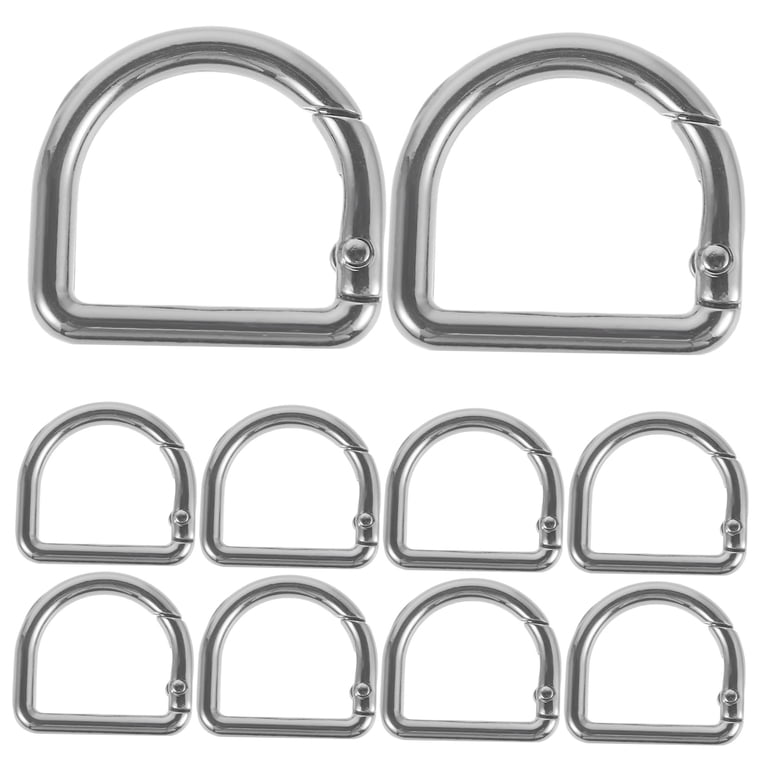 Mousqueton D-ring Léger – Clip De Verrouillage Pour Sac, équipement Extérieur Et Randonnée