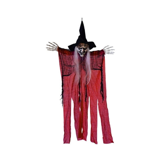 Decoración de fantasmas colgantes Bearachild Halloween Rojo
