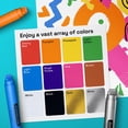 thumbnail image 4 of ARTISTRO 12 Multicolor Paint Pens for Glass Marking, Rock Painting, Ceramic, Wood, Fabric, Scrapbooking, DIY Craft Making, Coloring - Acrylic Paint Markers Jumbo Tip 15mm, 4 of 5